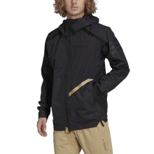 adidas Regenjacke Terrex Utilitas (atmungsaktiv, wasserdicht, 2,5-Lagen) schwarz Herren